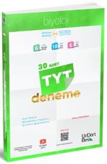 ÜçDörtBeş Yayınları TYT Biyoloji 30 Deneme