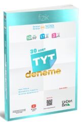 ÜçDörtBeş Yayınları TYT Fizik 30 Deneme