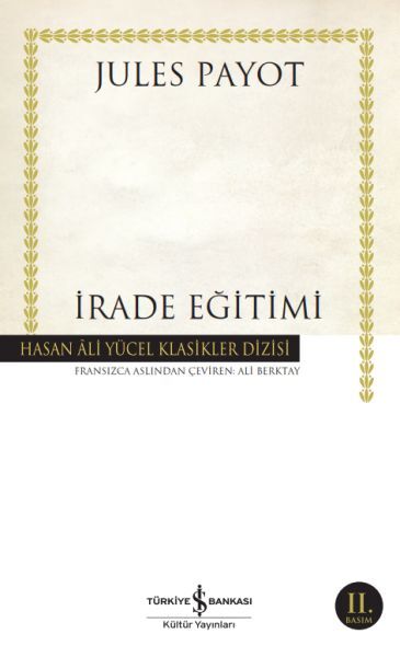 İrade Eğitimi Hasan Ali Yücel Klasikleri