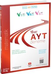 ÜçDörtBeş Yayınları AYT Matematik 10 lu Deneme