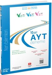 ÜçDörtBeş Yayınları AYT Fen Bilimleri 10 lu Deneme