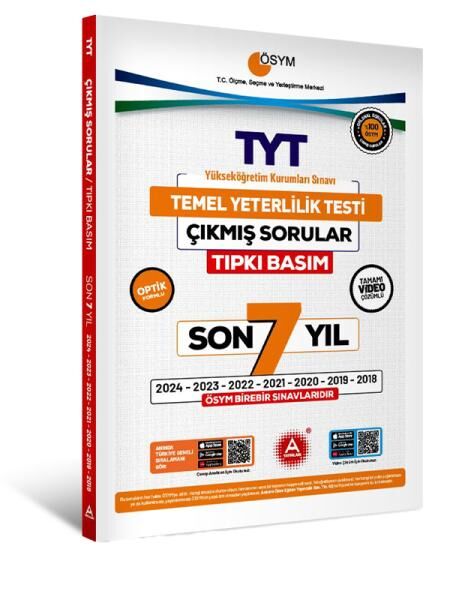 TYT Tıpkı Basım Deneme Seti (SON 7 YIL)