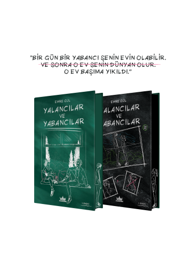 SET-YALANCILAR VE YABANCILAR SERİSİ İKİ KİTAPLIK HEDİYELİ SET (ÖZEL BASKI)