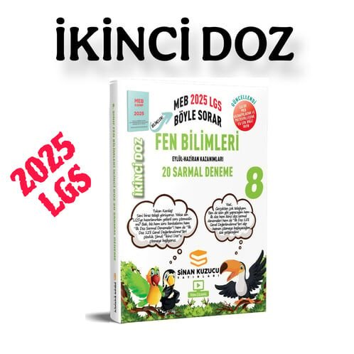 8. Sınıf | İKİNCİ Doz Sarmal Branş Denemeleri FEN BİLİMLERİ ( 2025 LGS )