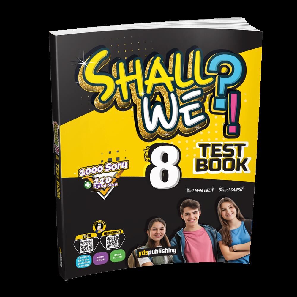 Shall We?! Grade 8 Test Book 2026  (YENİ)