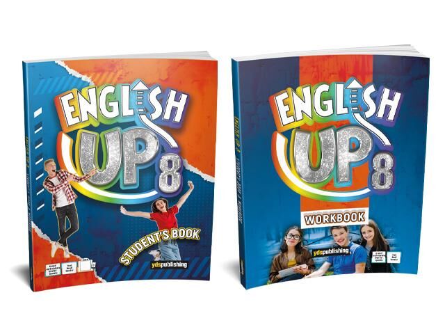 English Up Grade 8 Student's Book+Workbook(YENİ)