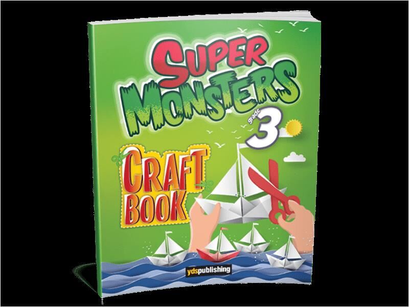 Super Monsters Grade 3 Craft BooK