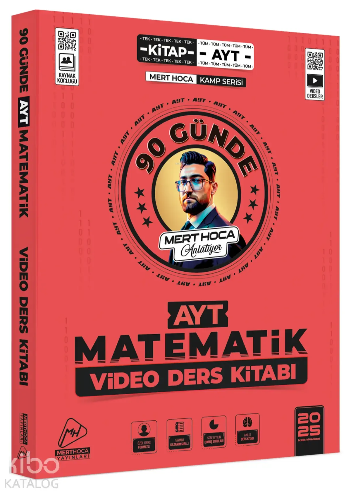Mert Hoca Yayınları 2026 90 Günde AYT Matematik Kampı Video Ders Kitabı