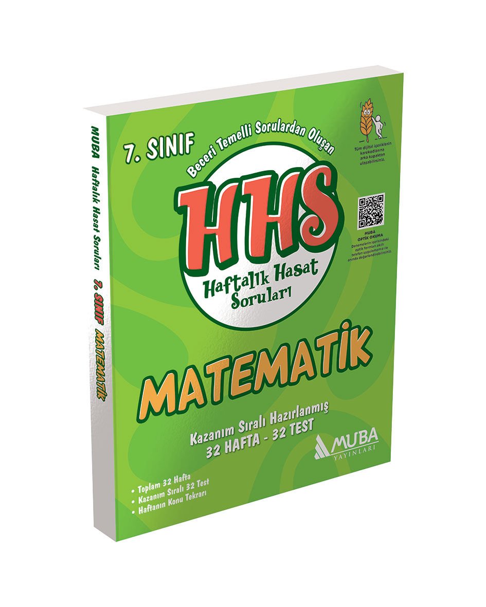 7.Sınıf Matematik Haftalık Hasat Soruları