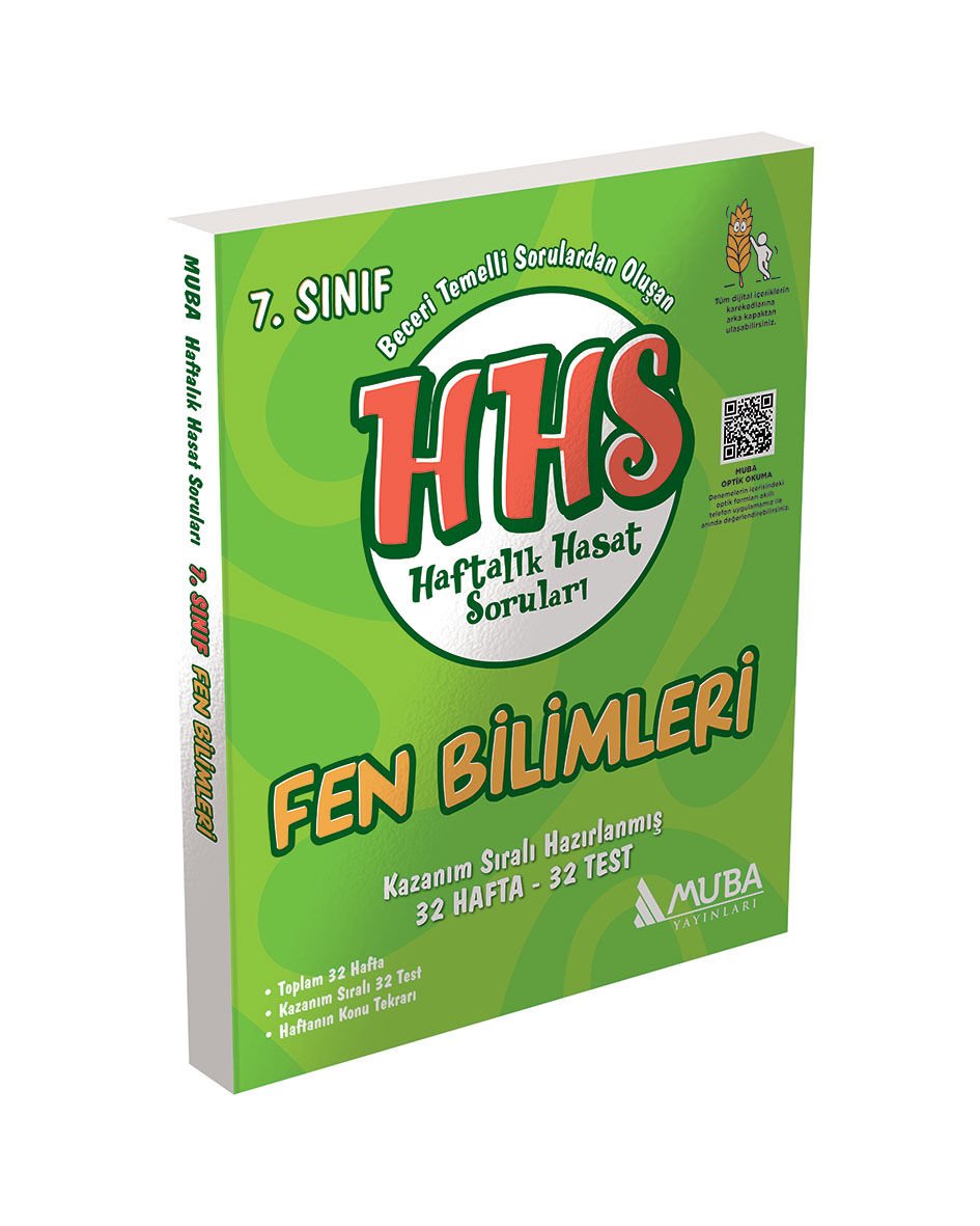 7.Sınıf Fen Bilimleri Haftalık Hasat Soruları