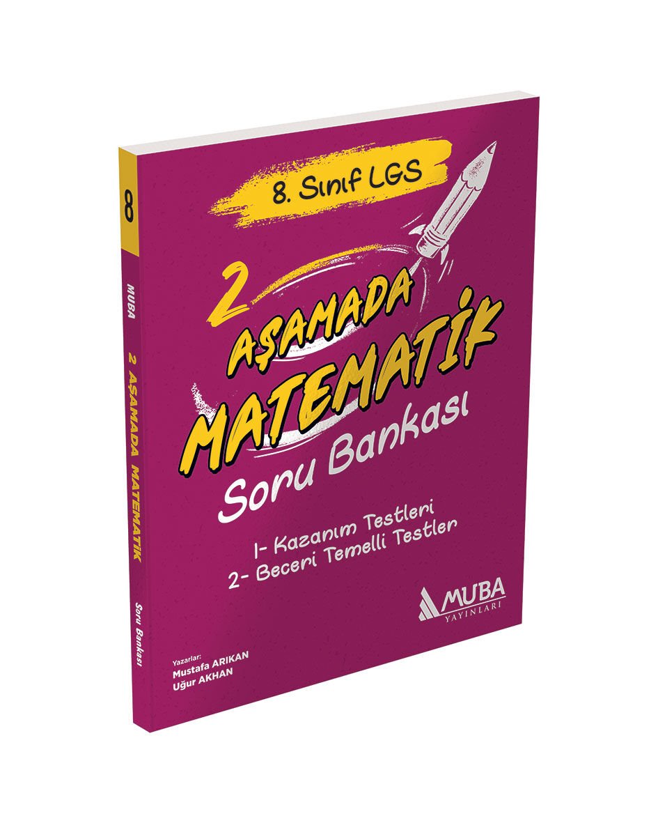 8.Sınıf 2 Aşamada Matematik Soru Bankası