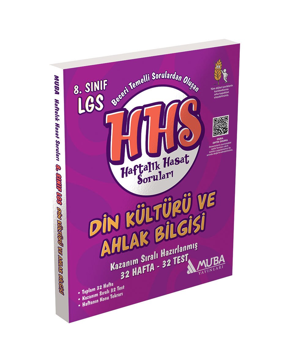 8.Snf Din Kül.Ahlk.Bil. Haftalık Hasat Soru.