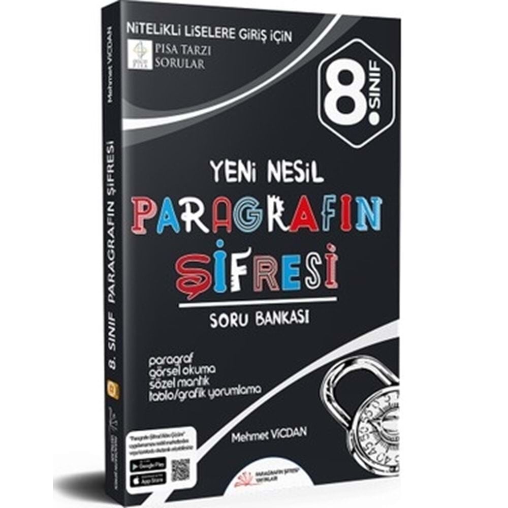 8. SINIF YENİ NESİL PARAGRAFIN ŞİFRESİ SORU BANKASI