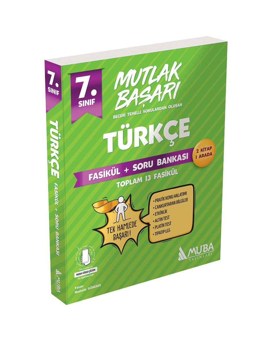 7.Sınıf Türkçe Fasikül + Soru Bankası