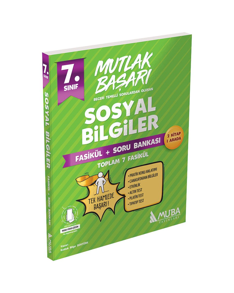 7.Sınıf Sosyal Bilgiler Fasikül + Soru Bankası