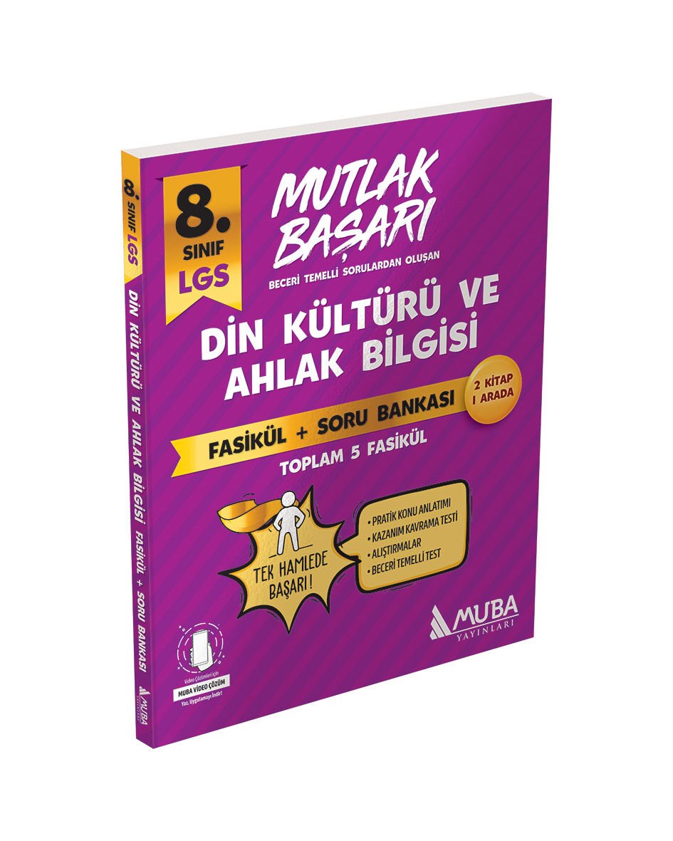 8.Sınıf Din Kültürü Fasiküller+Soru Bankası