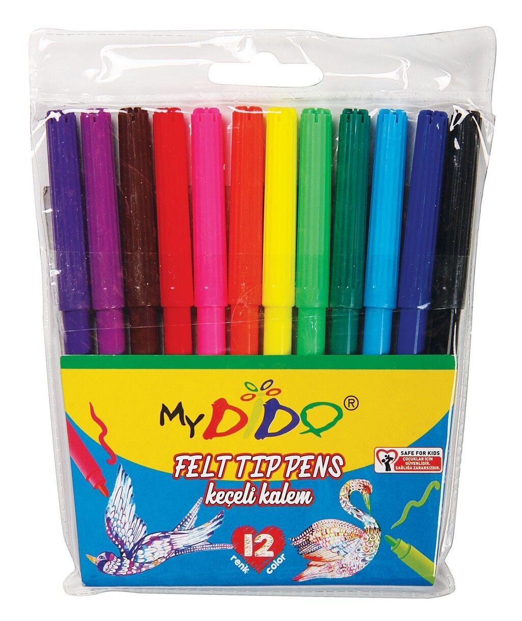 My Dido Keçeli Kalem 12 Renk ADET