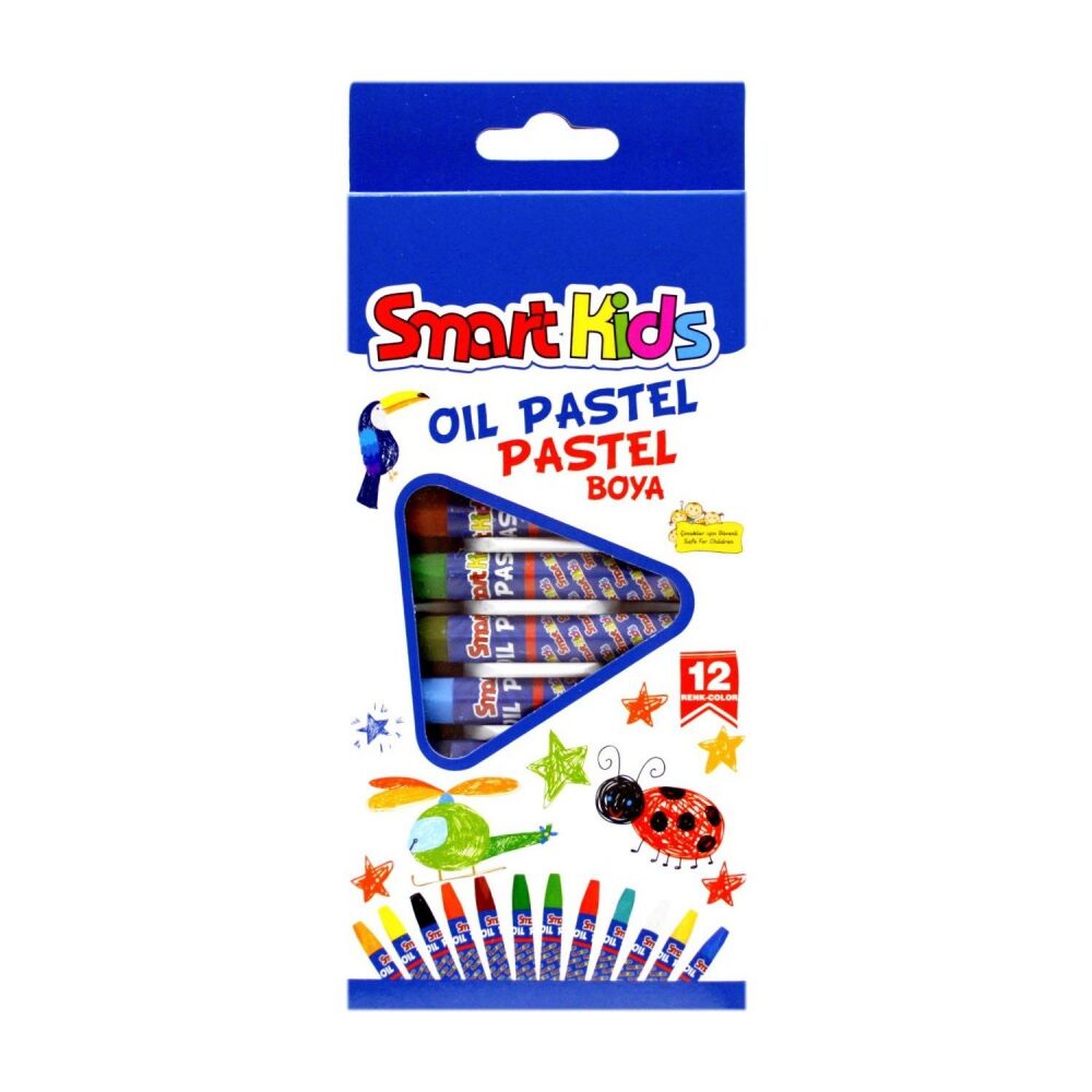 Smart Kids Pastel Boya 12 Renk ADET